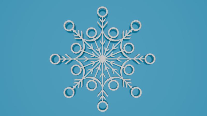 Snowflake Ornament 2