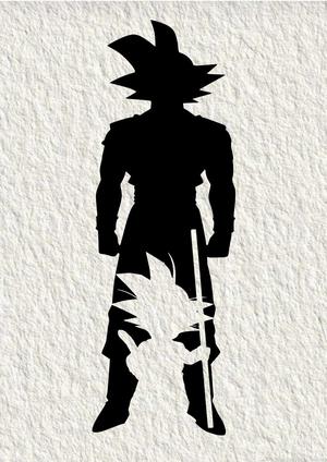 GOKU WALL ART WALL DECORATION