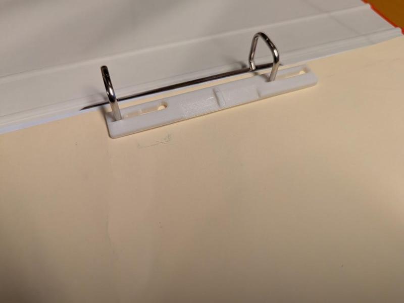 Ordnerklammer für A4 Ordner