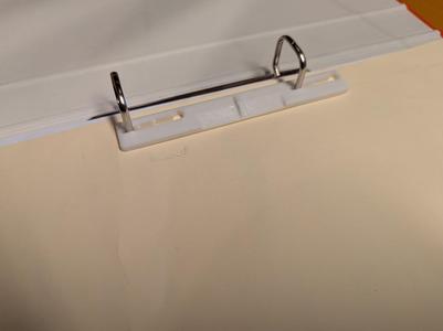 Ordnerklammer für A4 Ordner