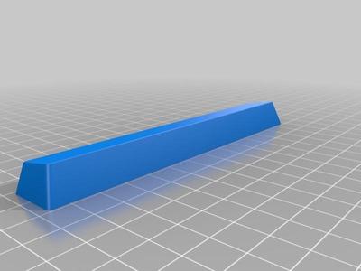 OEM profile Space bar keycap (7u odd spaced stabalizer)