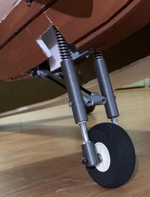RC suspension landing gear