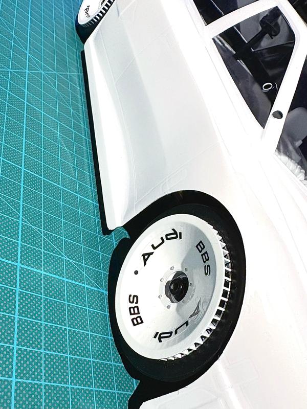 Turbofan / Aerodisc for Tamiya Audi IMSA 90 GTO (1:10) - suitable for 26mm Tamiya rims (#50548)