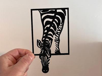 Wall Art - Zebra