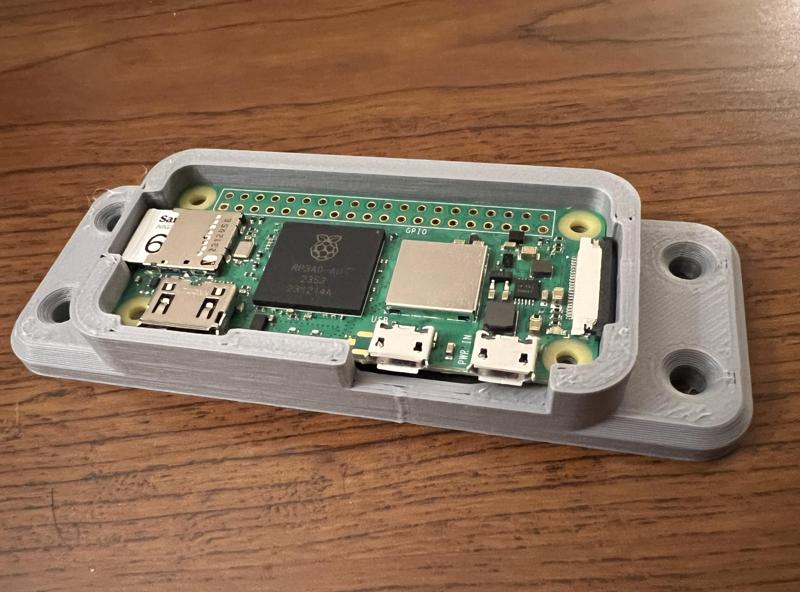 Raspberry Pi Zero 2 W enclosure case (customizable housing!)