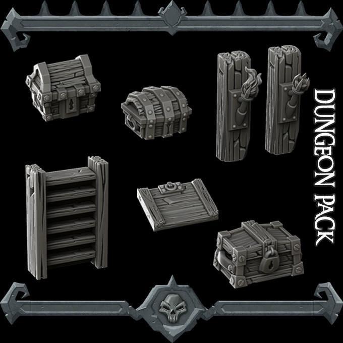 Gothic City: Dungeon Pack