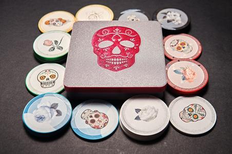 Skull game - tokens and box