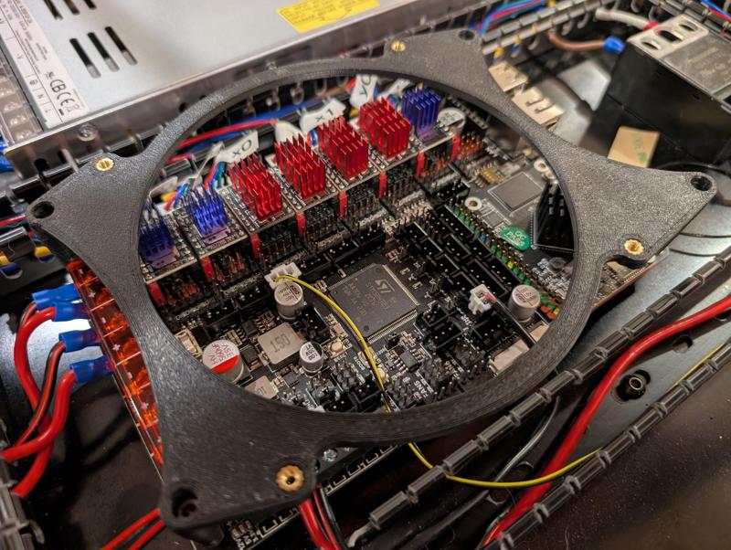 120mm fan mount for BTT Manta M8P