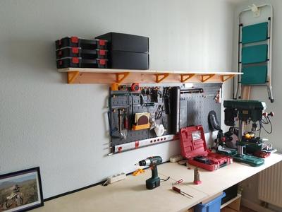 Werkstatt Regal Winkel
