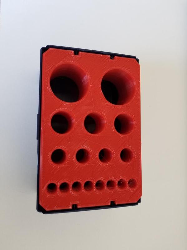 Lab Tube Holder (50mL, 15mL, 2mL and PCR tube strip)