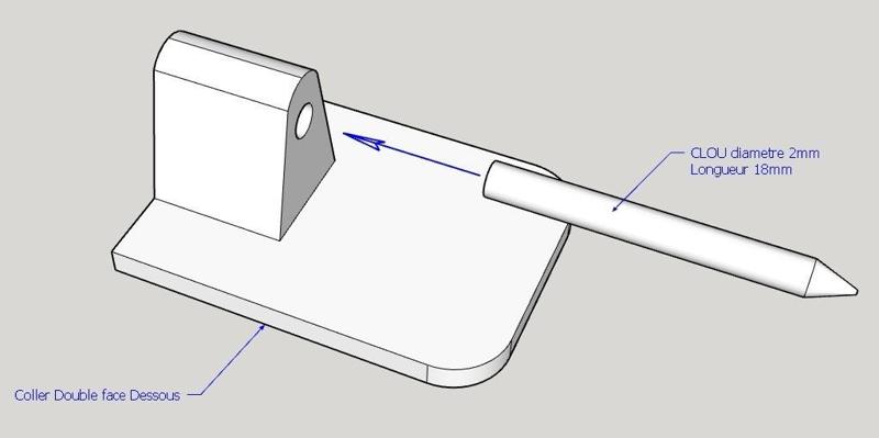Curtain rod hook stl