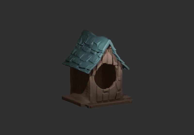 Fantasy birdhouse