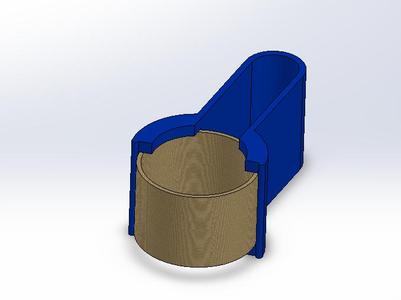 Reusing Cardboard Spools: Disk Launcher