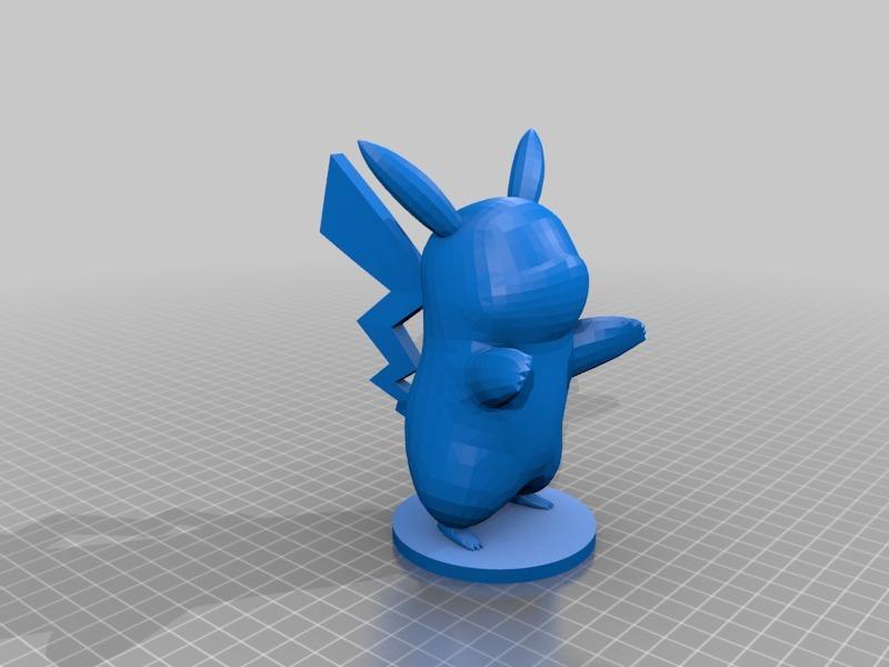 rounded pikachu
