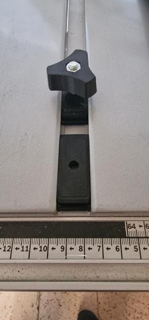 T-Nuts and Knobs for M6 Screws to Fix it on the BOSCH Table Saw - GTS 635-216 Professional