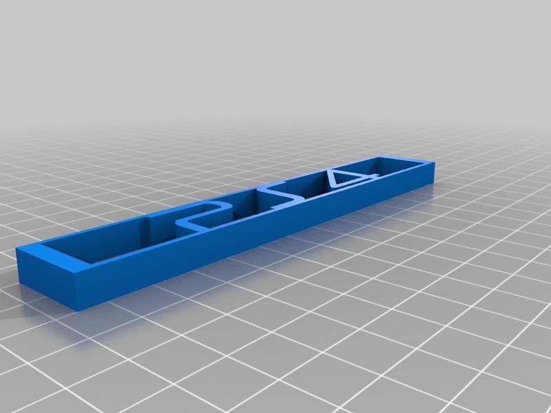 PS4 Game Holder (less material and time)