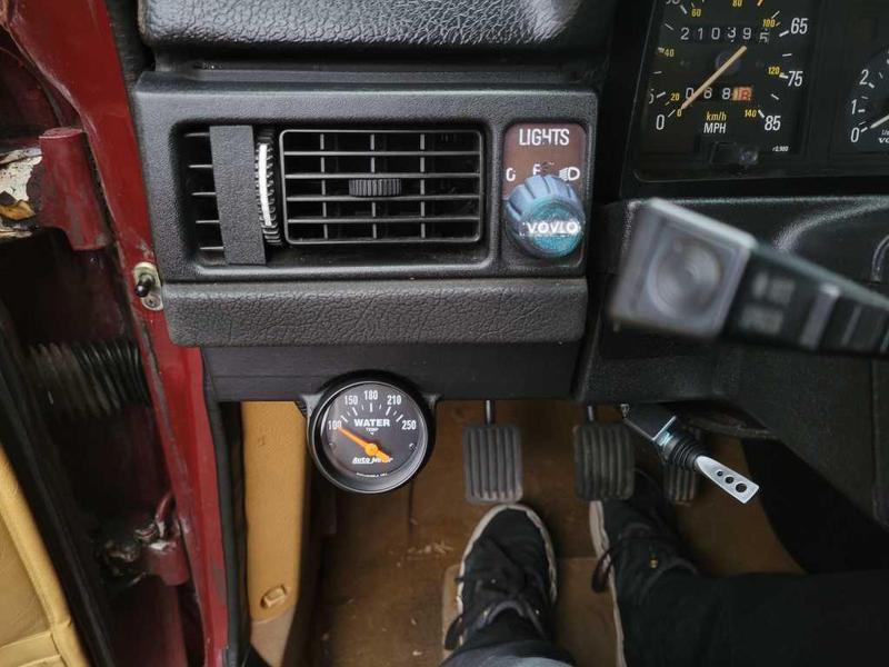 Volvo 240 Dashboard Gauge Adapter - Early Dashboard Style