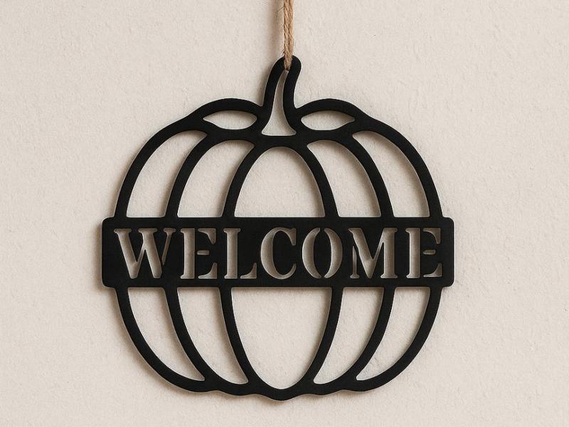 Halloween - Welcome Sign