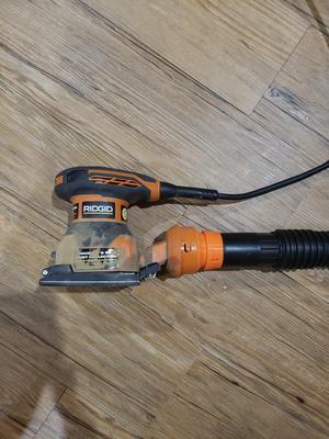 Rigid Palm Sander Vacuum Adaptor