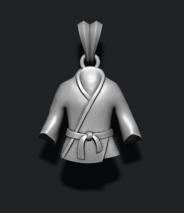 Kimono pendant 3D print model