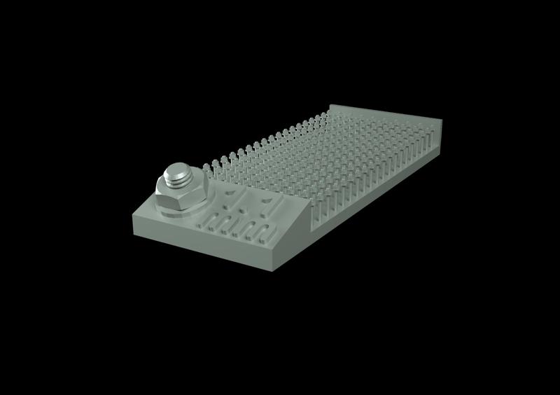 1.1mm groove on a washer