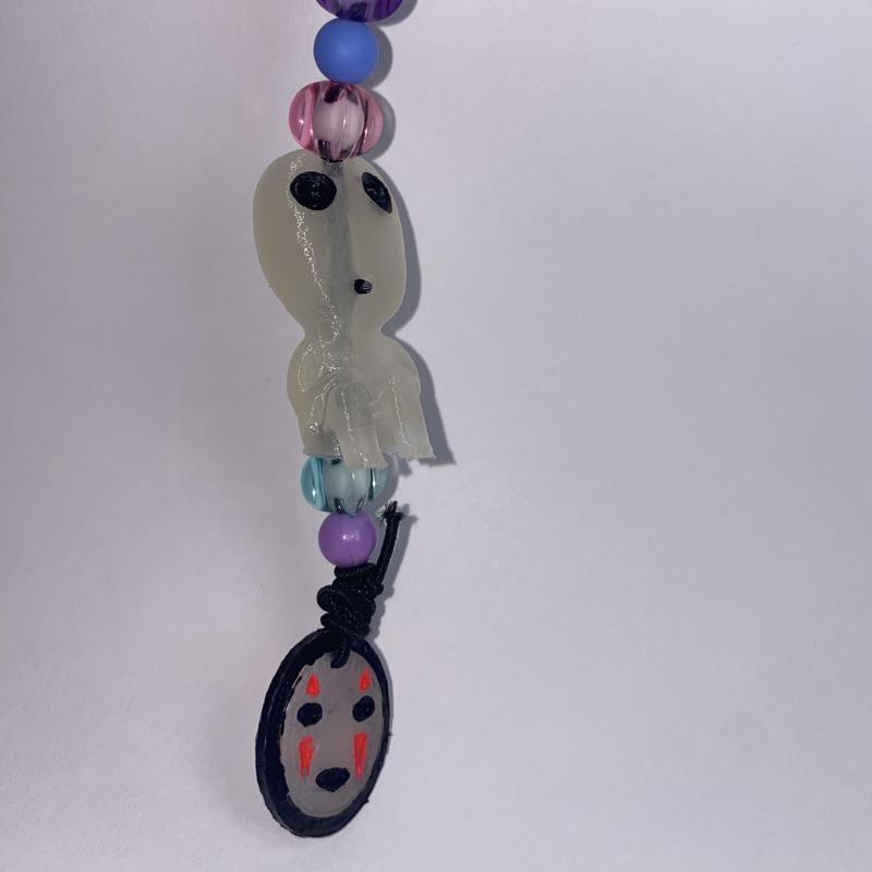 Studio Ghibli Kodama & No Face Beads