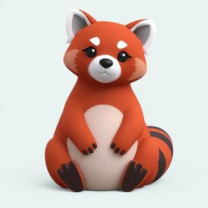 Curious Red Panda