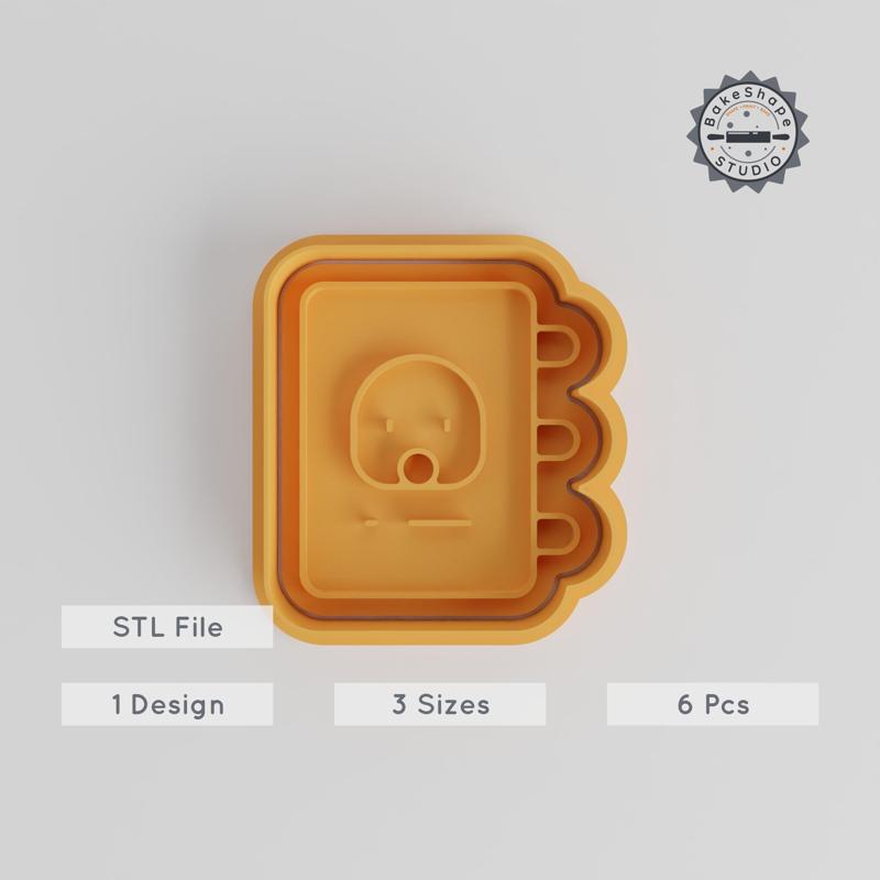 Baby Shape Cutter & Stamp Set, Perfect for Cookies & Fondant, Includes 6 Pieces in S/M/L Sizes PRODUCT_3574