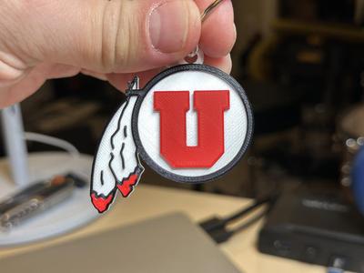 University of Utah Keychain