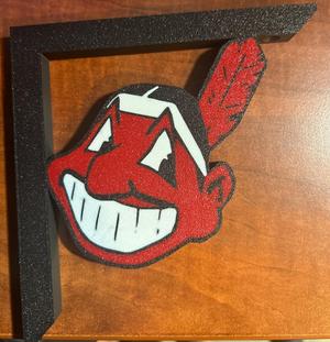 Chief wahoo left side bracket