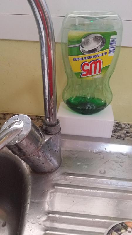 Detergent finisher suport