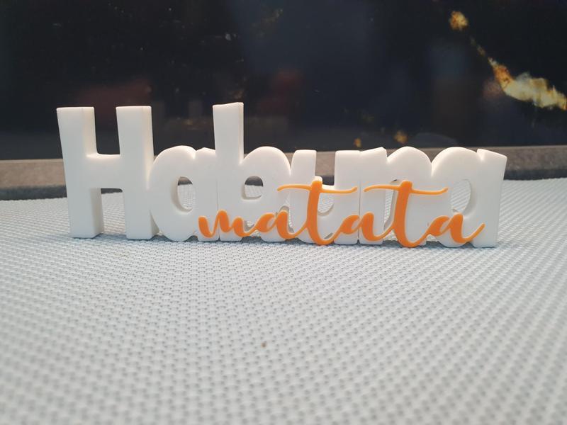 Hakuna Matata lettering
