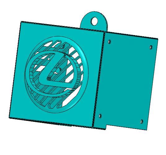 Lexus-Theme Ender3Guard V2: Precision Fan Cover