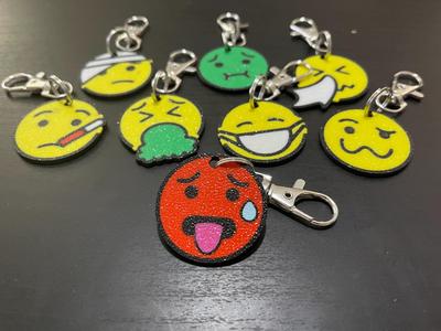 Hot Face - Sickies - Keyring