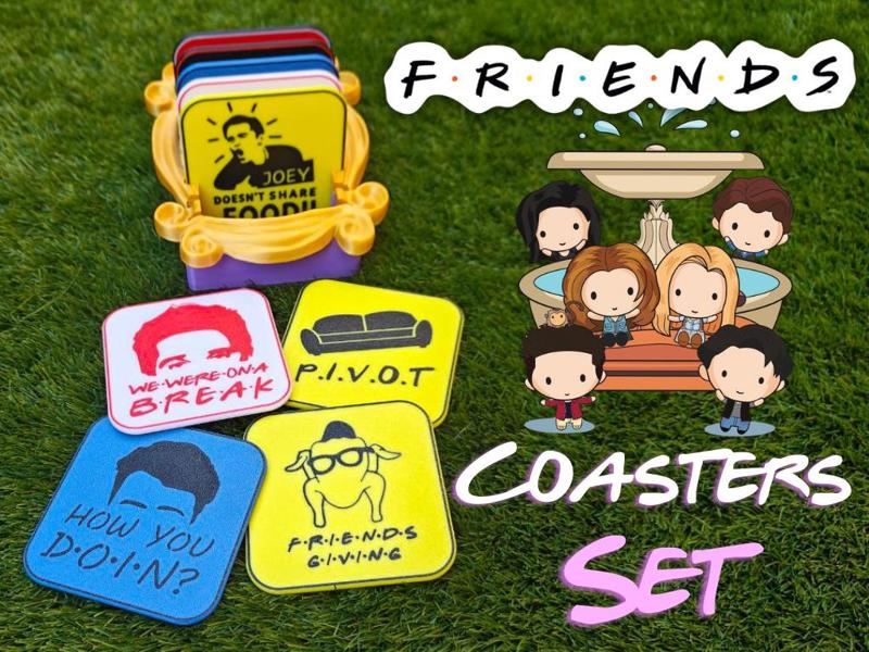 Friends Coaster Set