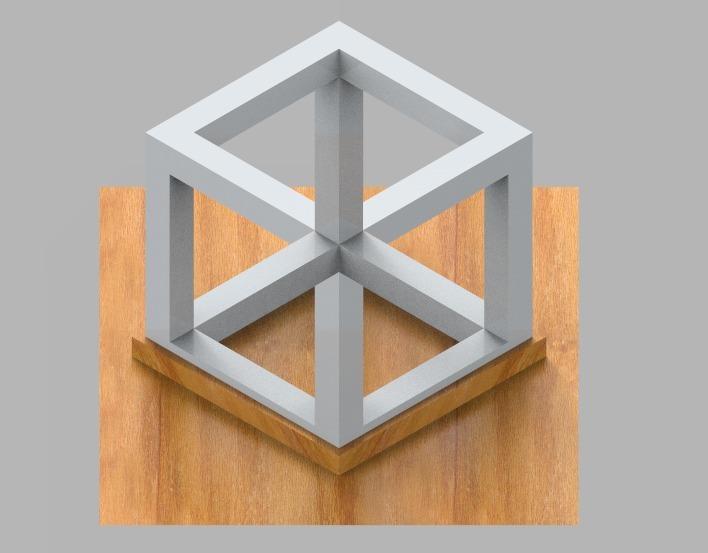 Cube illusion 2