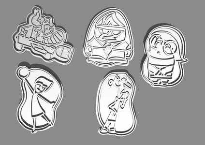 Inside Out 2 Cookie Cutter Set