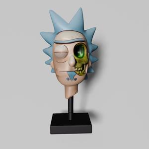 rick Sanchez skull