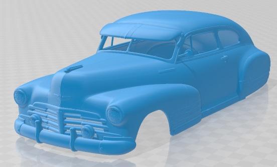Chevrolet Fleetline Aerosedan 1948 Printable Body Car