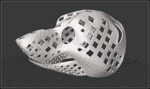 Fursuit- or puppet-head base - version27 - ice bear