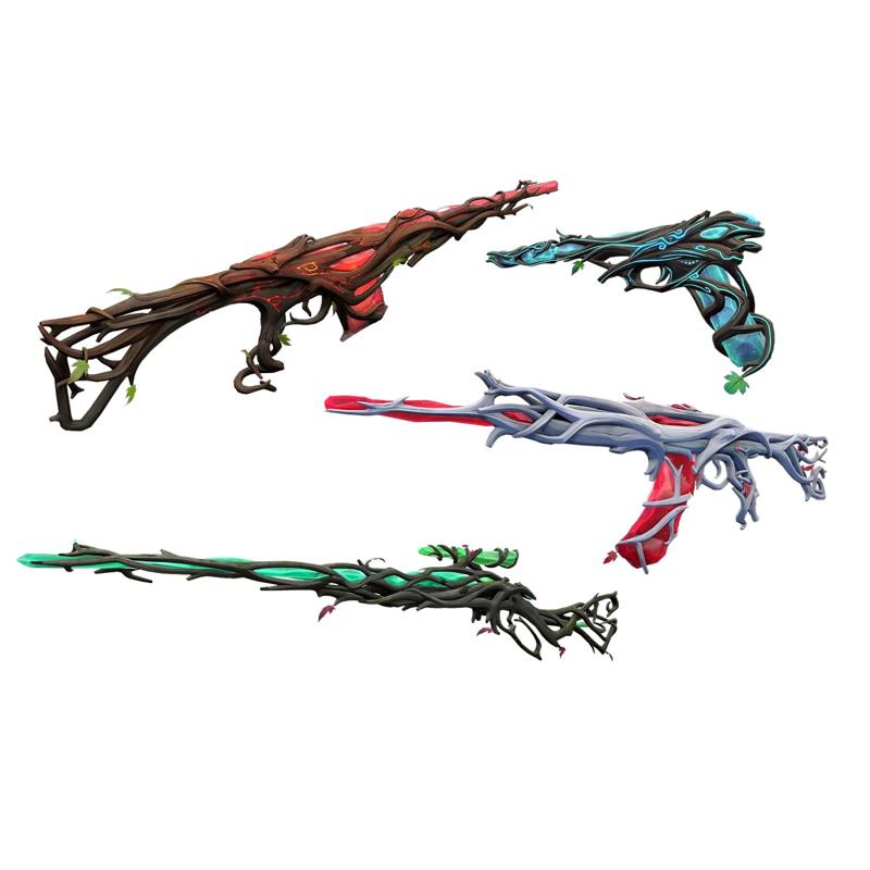 Valorant Gaia's Vengeance Skin Pack (Includes Sliced Real Size)