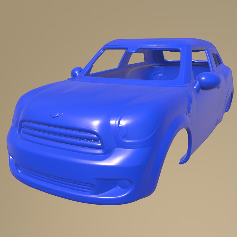 Mini Cooper Paceman ALL4 2014 PRINTABLE CAR BODY