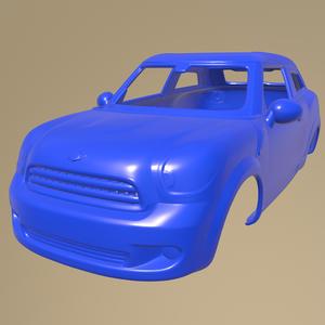 Mini Cooper Paceman ALL4 2014 PRINTABLE CAR BODY
