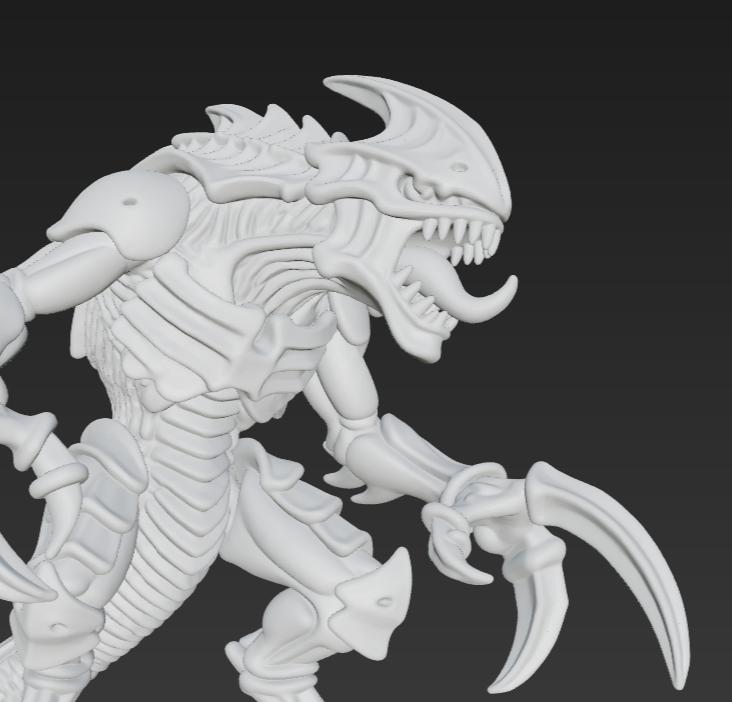 INFERNAL INSECTOID SPACE FIGHTER