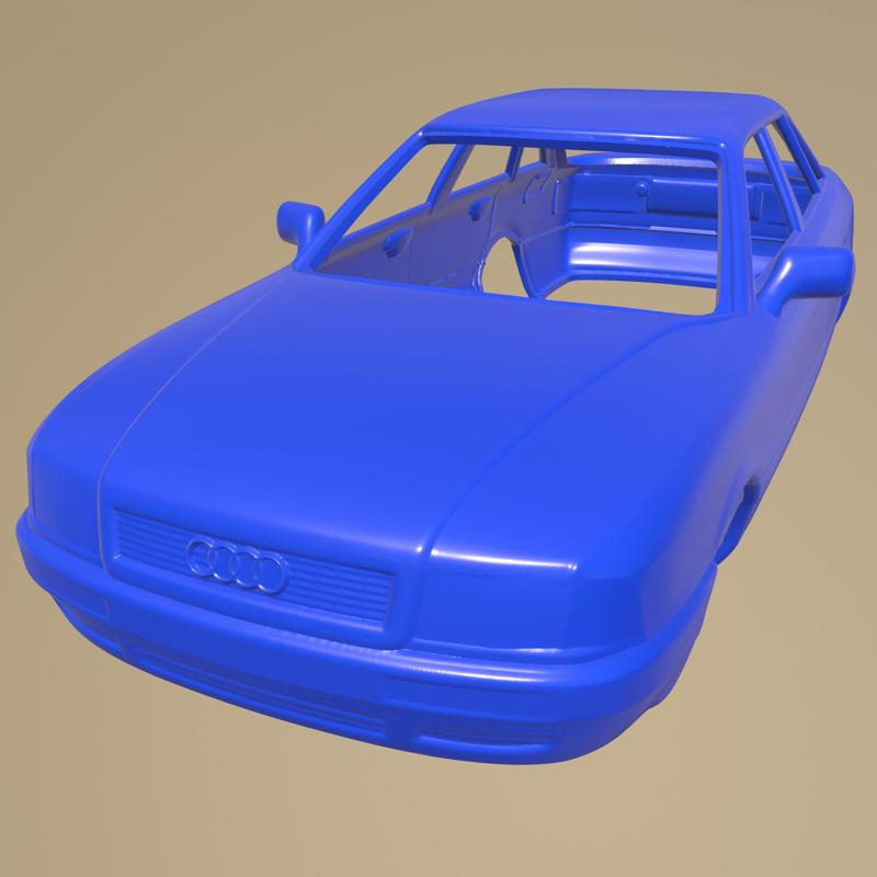 Audi 80 B4 1991 PRINTABLE CAR BODY
