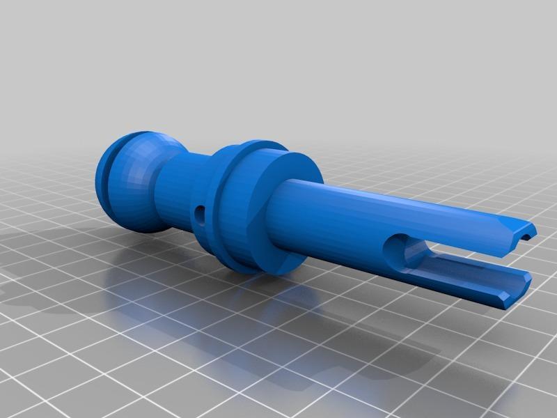 Ikelite compatible Quick Connect Ball Adapter, clamp, and assembly