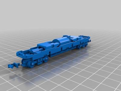 Tomytec TM-07R N scale chassis