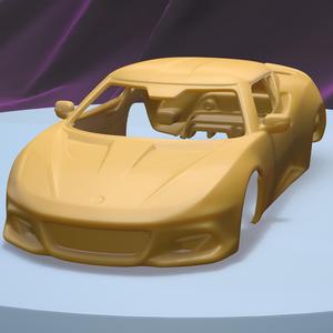 LOTUS EVORA GT410 2020 (1/24) printable car body