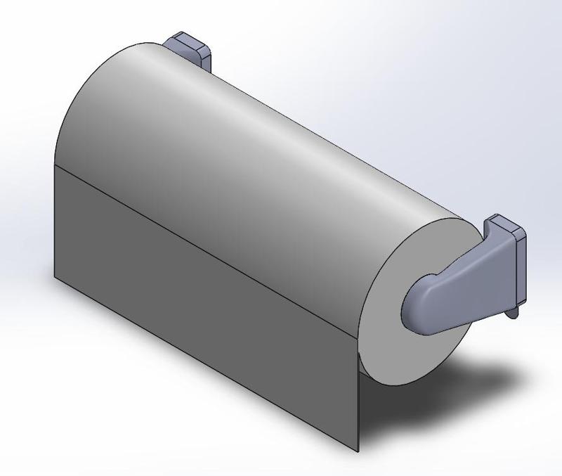 Strong, Non-Intrusive Paper Towel Holder 