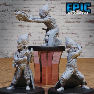 Halfling Noble Set ‧ DnD Miniature ‧ Tabletop Miniatures ‧ Gaming Monster ‧ 3D Model ‧ RPG ‧ DnDminis ‧ STL FILE